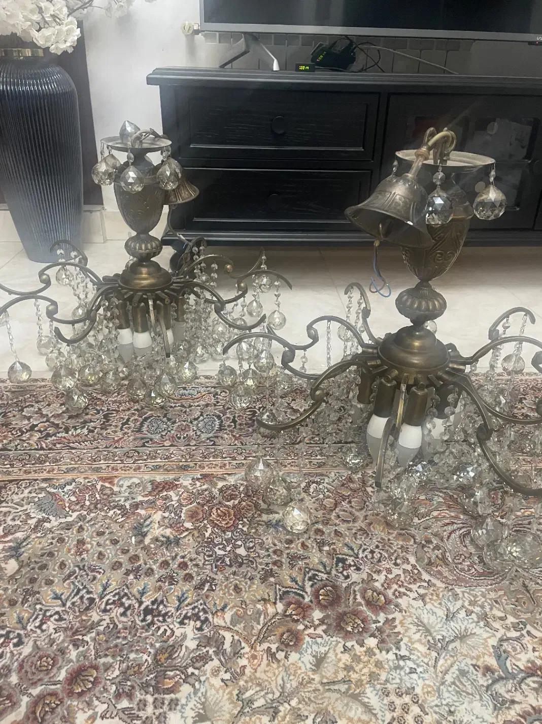 لوستر|لوستر و چراغ آویز|نوشهر, |دیوار