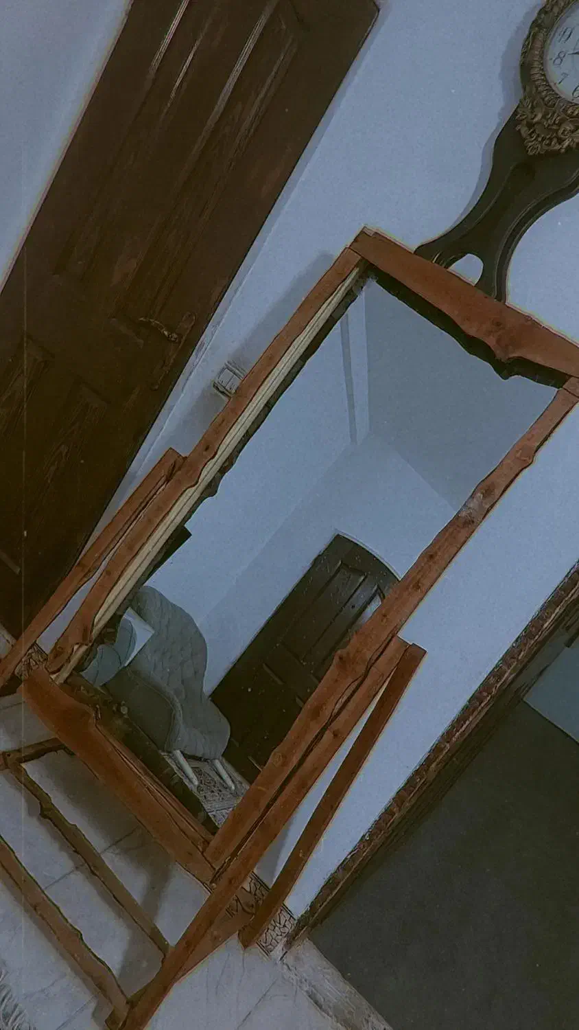 اینه قدی سالم چوبی|آینه|مشهد, شهرک بهارستان|دیوار