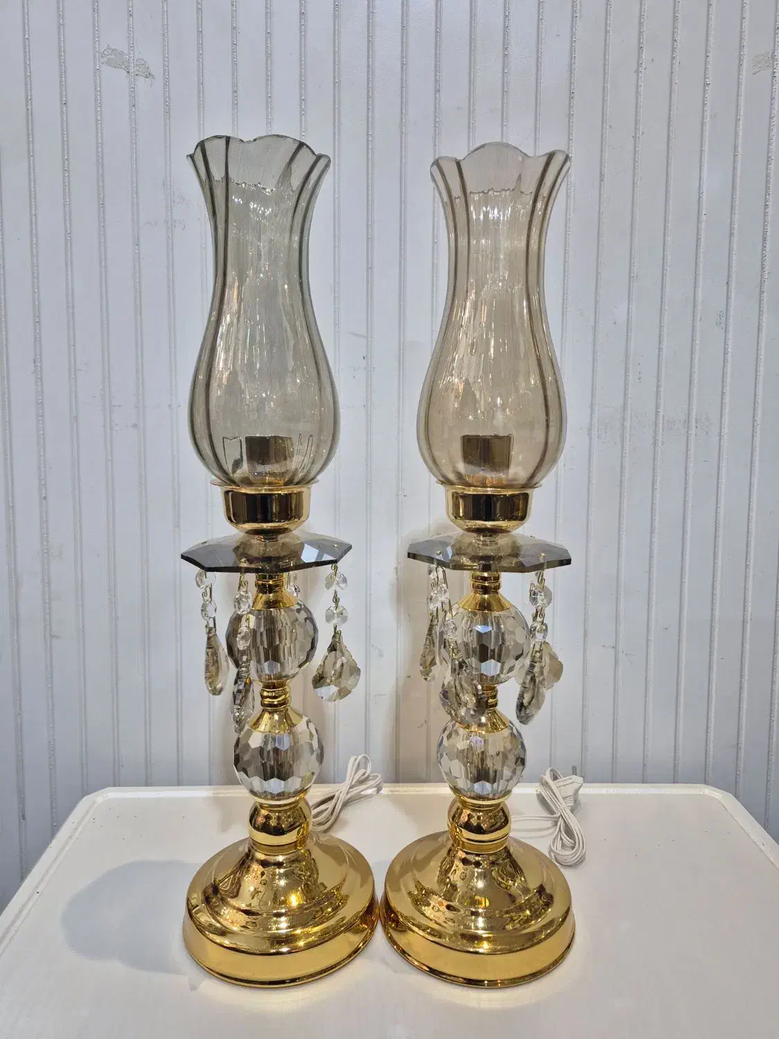 انواع کنار سالنی، آباژور رومیزی ، لاله و شمعدان،|چراغ خواب و آباژور|ملایر, |دیوار