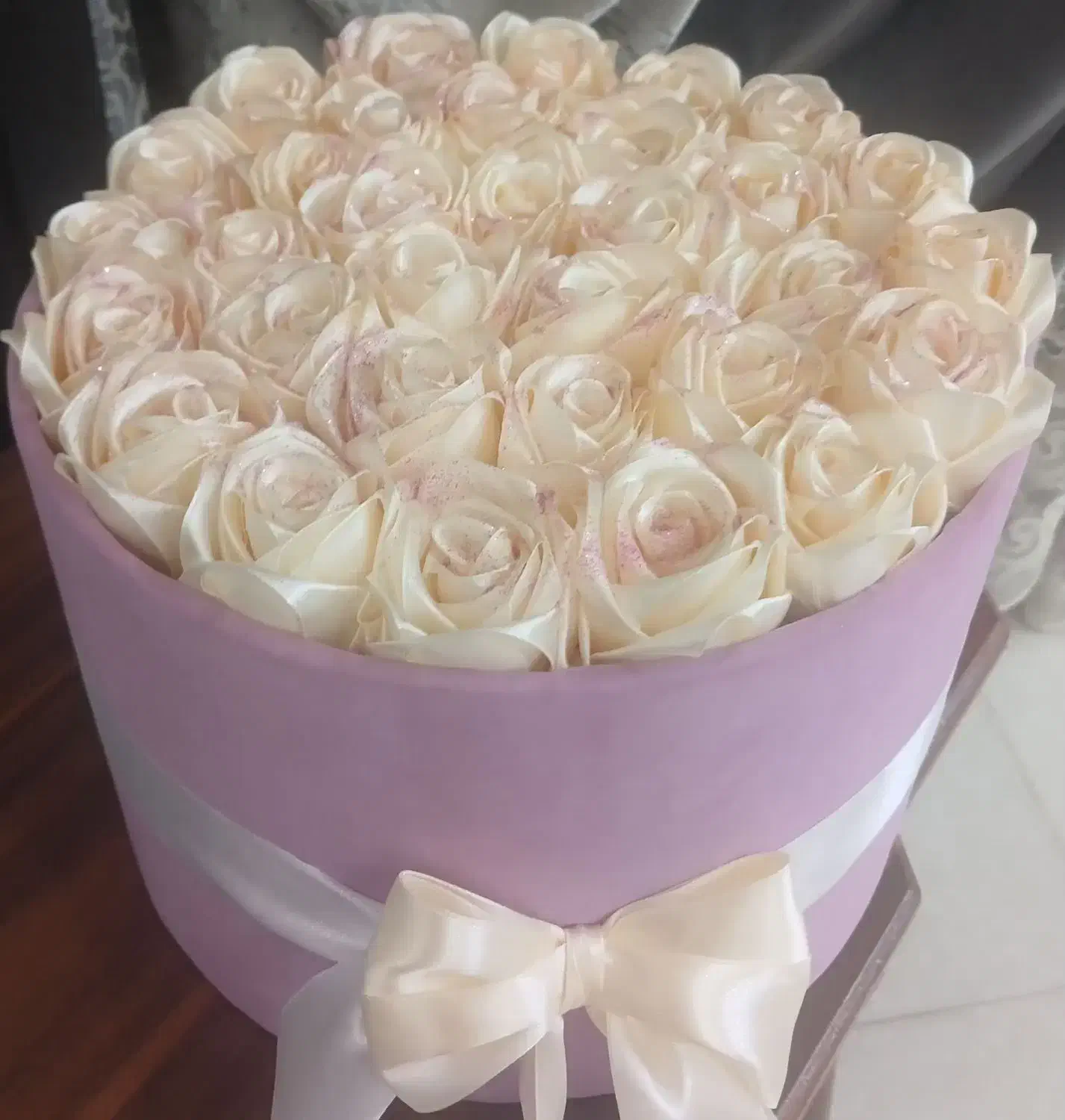 گل روبانی|گل مصنوعی|خمینیشهر, |دیوار