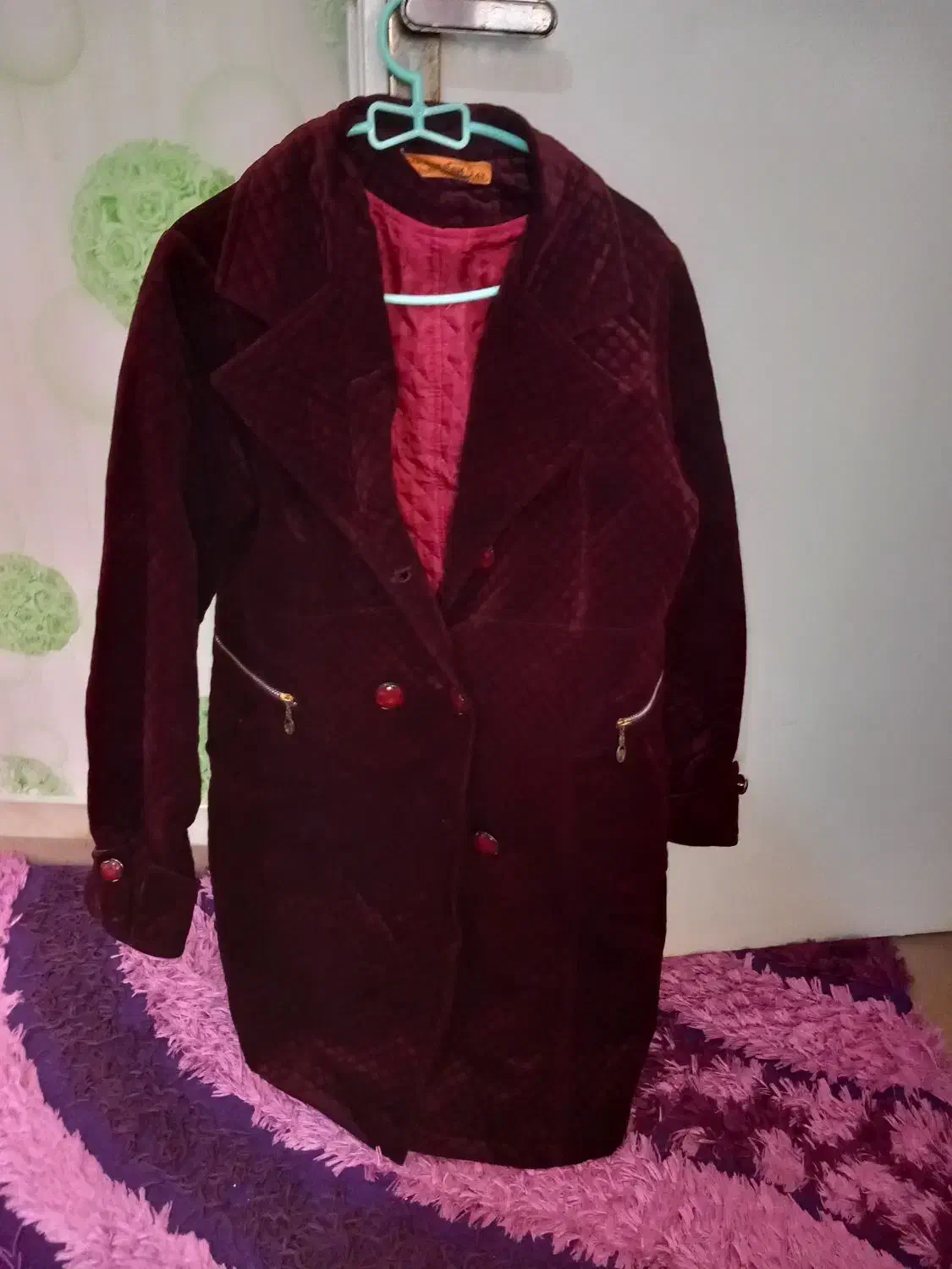 پالتو مخمل ضخیم|لباس|گرگان, |دیوار