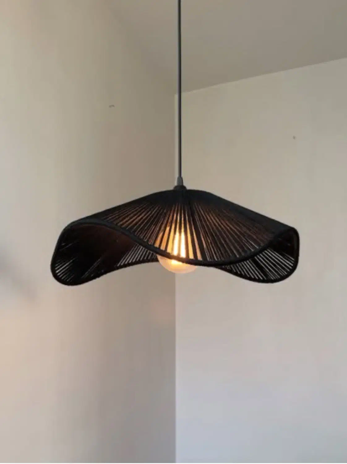 لوستر رافیا|لوستر و چراغ آویز|قم, زنبیل آباد|دیوار