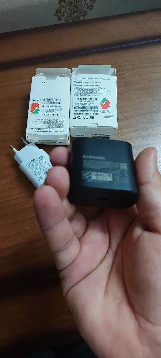 شارژر سامسونگ اصلی ۲۵ وات سوپر فست شارژ|لوازم جانبی موبایل و تبلت|مشهد, کلاهدوز|دیوار