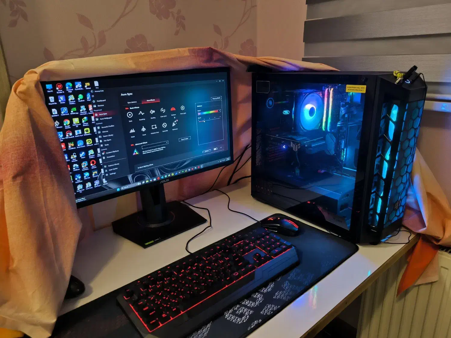 کیس گیمینگ i5 12500+RTX3050 درحد آکبند|رایانه رومیزی|تهران, توحید|دیوار