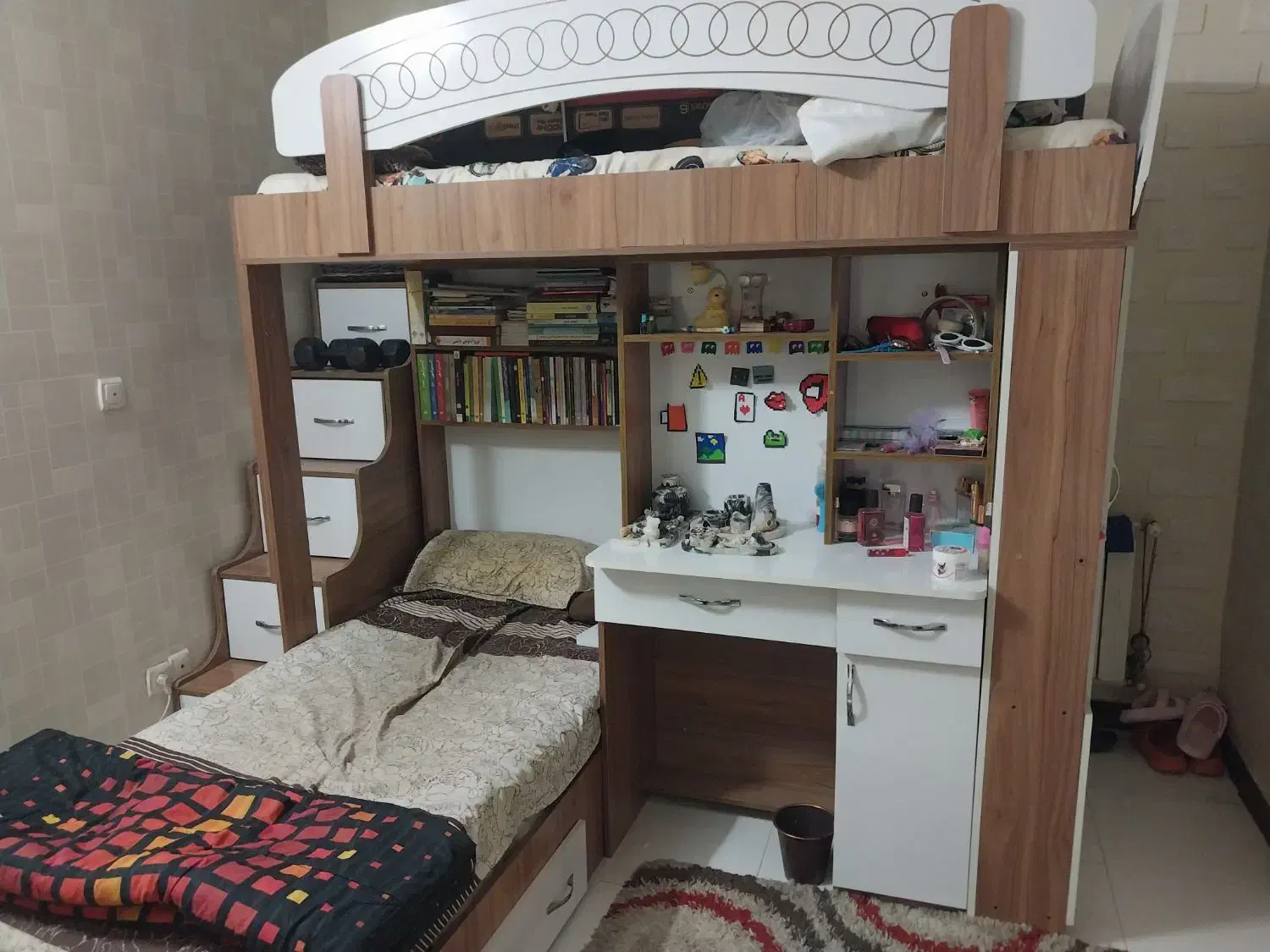 تخت دو طبقه و دو نفره|تخت و سرویس خواب|پردیس, فاز ۲|دیوار