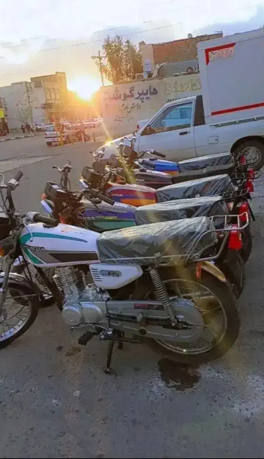 موتور مزایده ای|موتورسیکلت|قم, زند آباد|دیوار