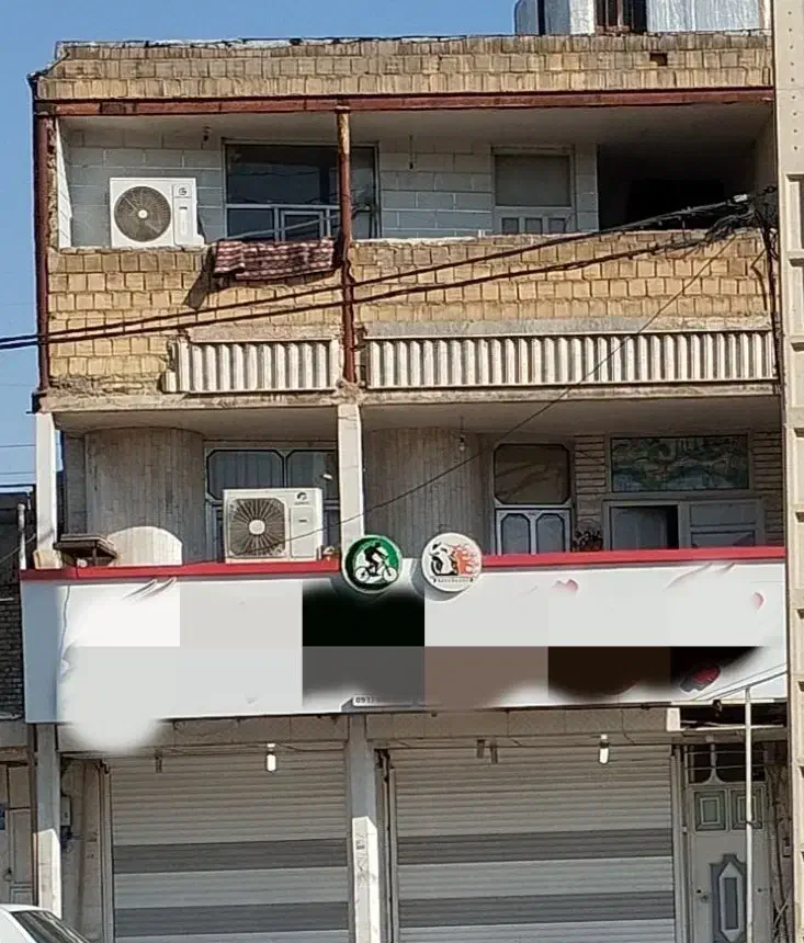 مغازه دو دهنه120متری و2واحدمسکونی بالاش. بلواراصلی|فروش مغازه و غرفه|دوگنبدان, |دیوار