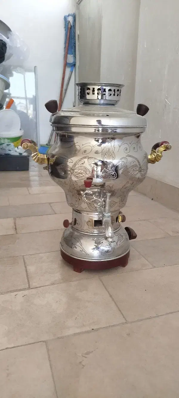 سماور 6لیتری‌|سماور، چای‌ساز، قهوه‌ساز|کرمانشاه, |دیوار