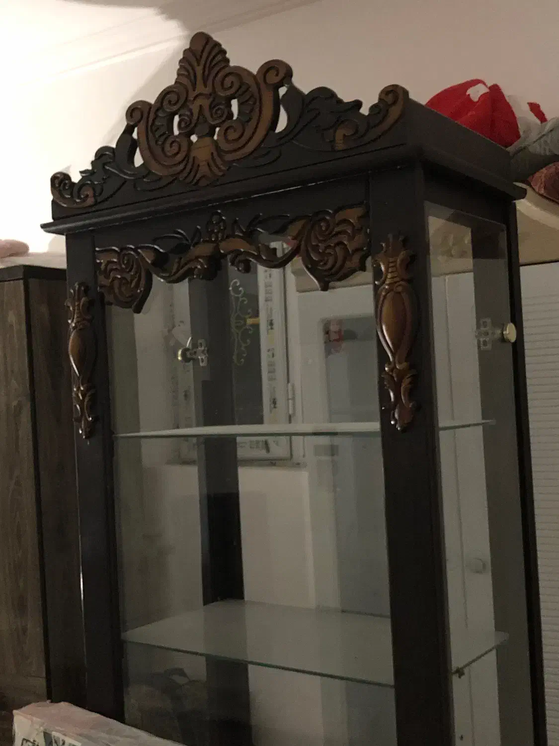 ویترین چوبی|بوفه، ویترین، کنسول|دابودشت, |دیوار