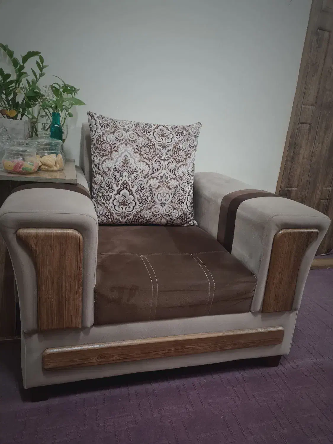 فروش دست مبل فول ۱۰ نفره|مبلمان خانگی و میز عسلی|چابهار, |دیوار