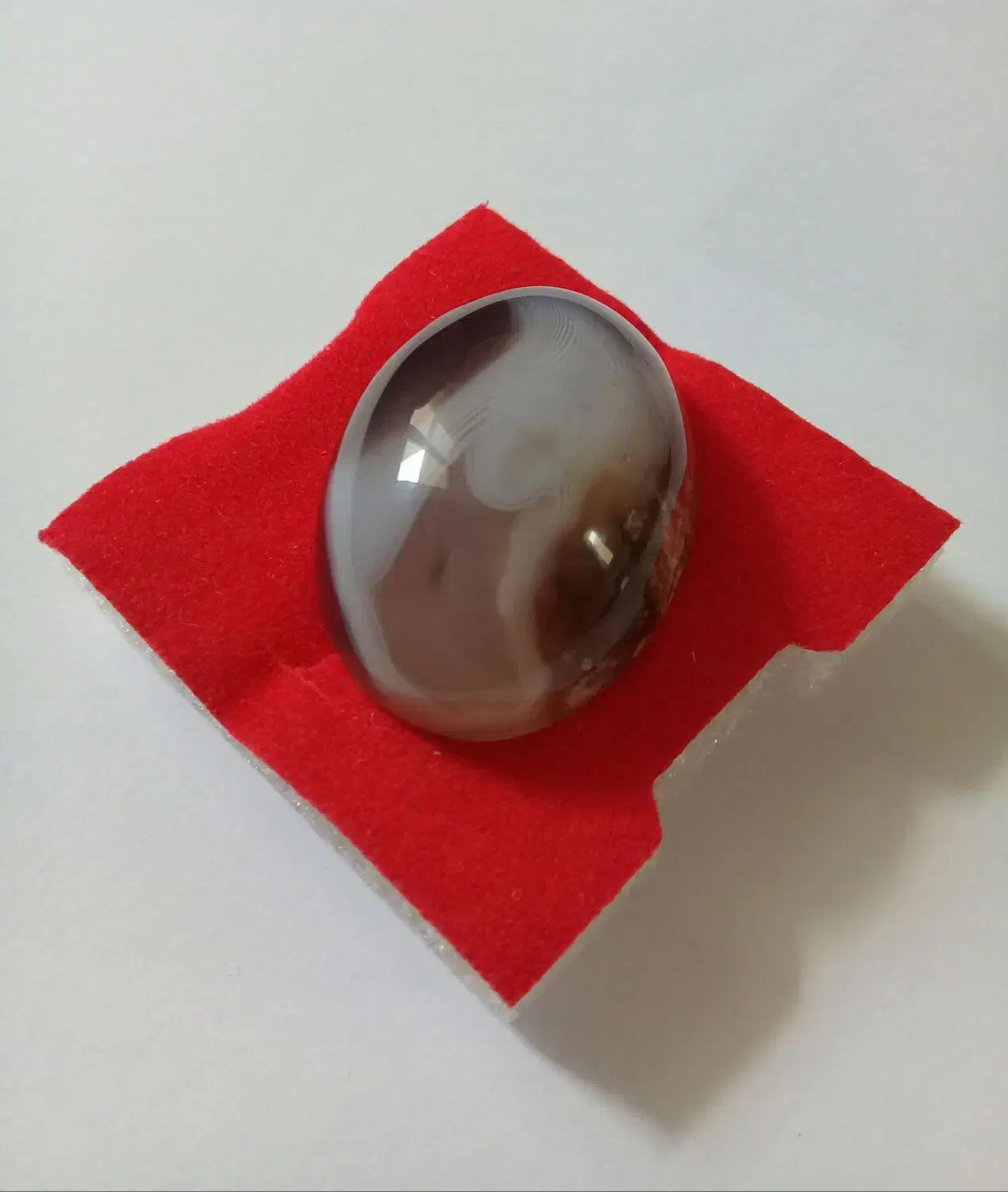 نگین سنگ عقیق معدنی طبیعی|جواهرات|اردبیل, |دیوار