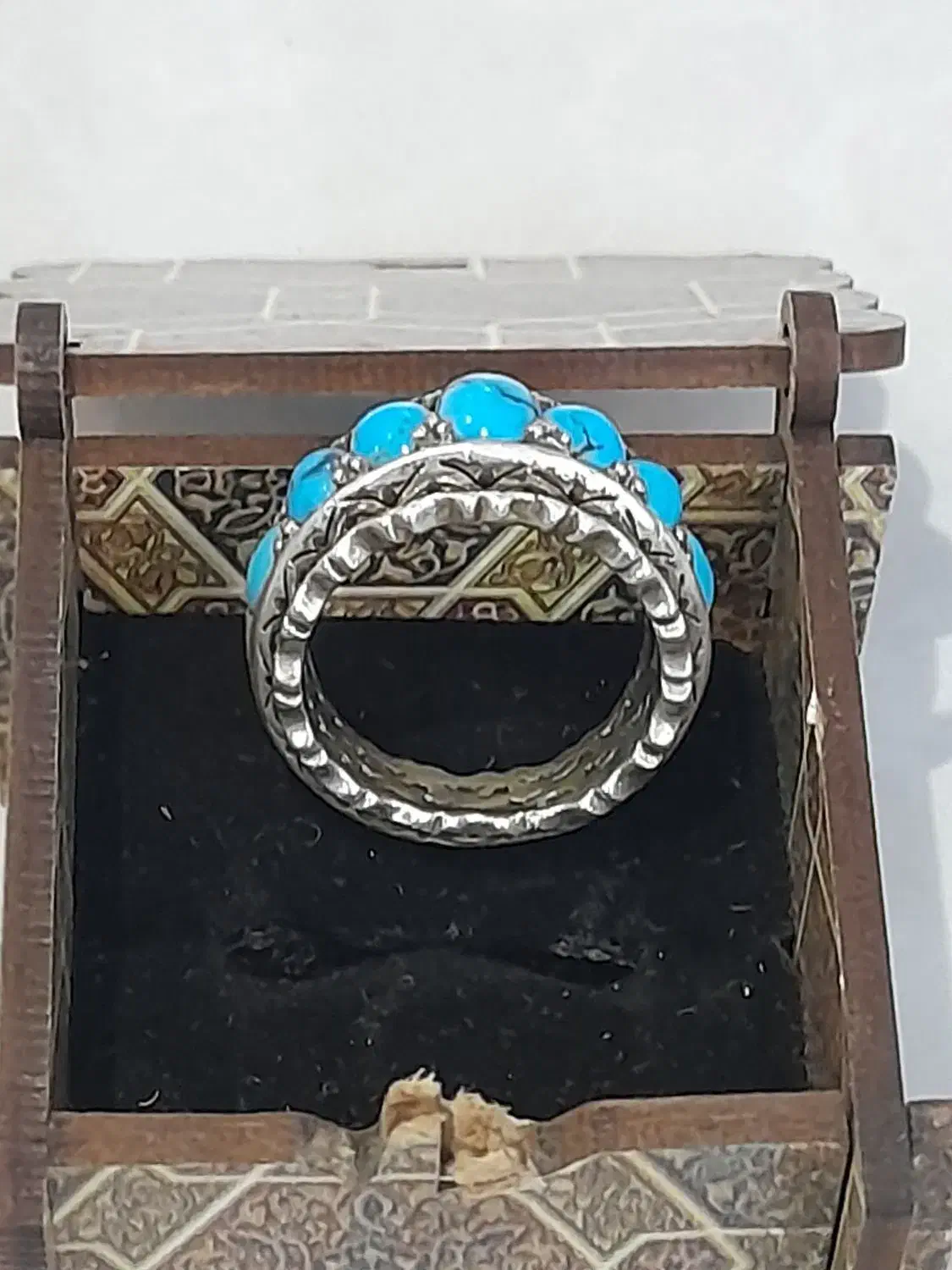 انگشتر فریوزه کلکسیونی|جواهرات|خمینی‌شهر, |دیوار