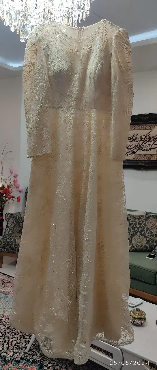 لباس مجلسی رنگ نباتی|لباس|تهران, شهرک خرازی|دیوار