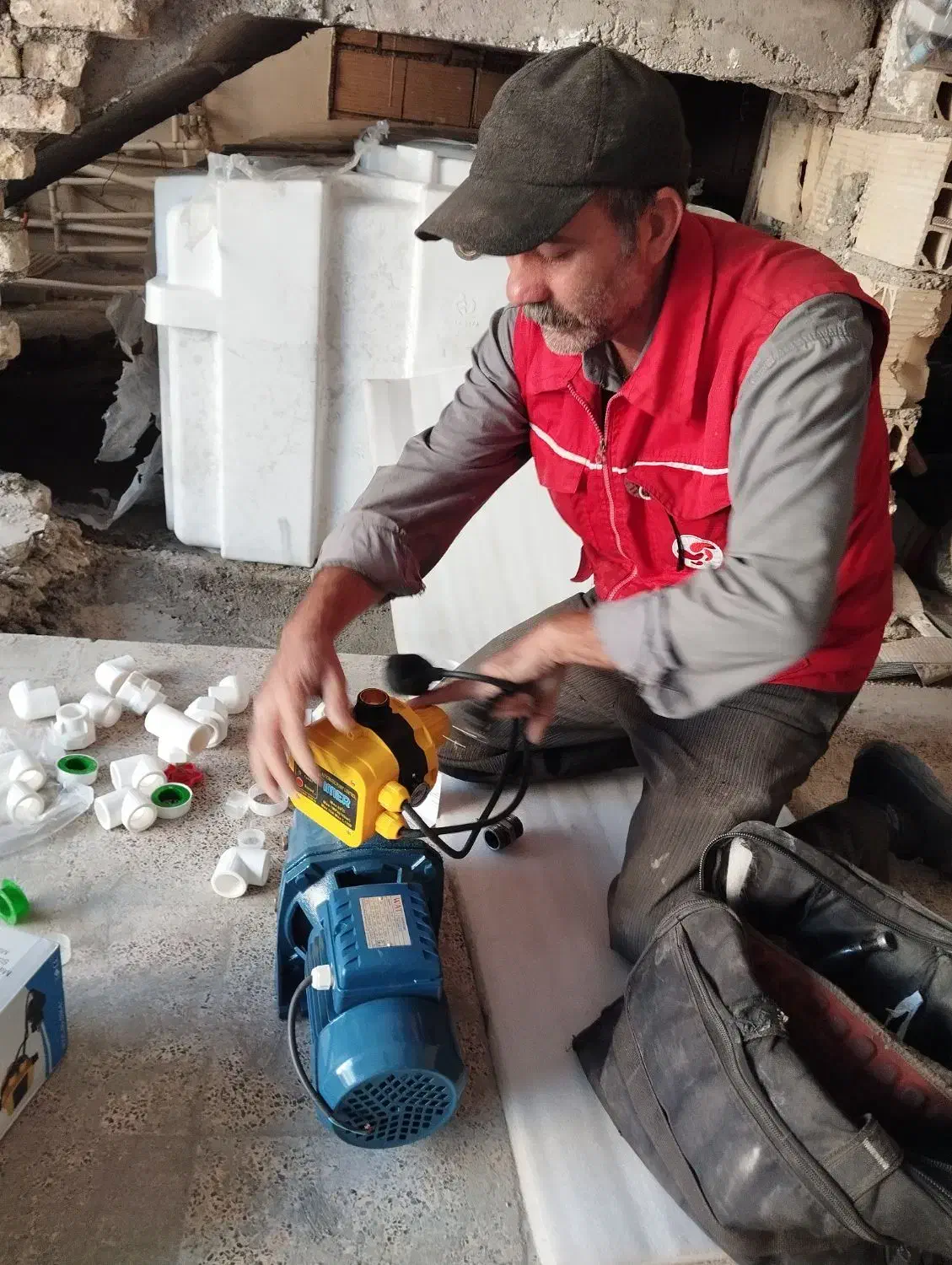 نصب و تعمیر پمپ آب کولر آبگرمکن.بخاری گازی|خدمات پیشه و مهارت|بهارستان, |دیوار