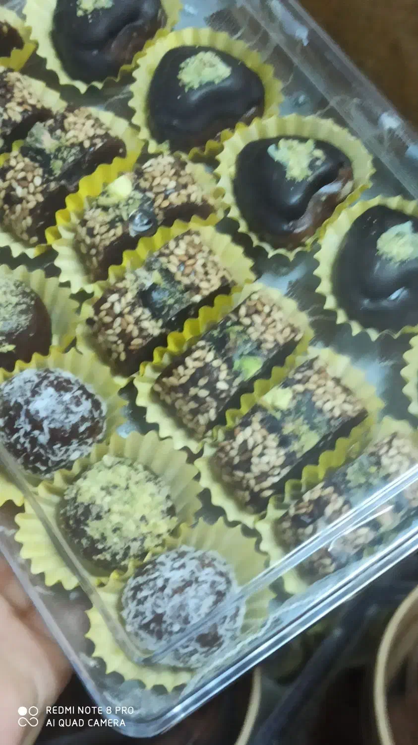 خرمای مجلسی مغز دار و کوکی های رژیمی|خدمات پذیرایی، مراسم|بهبهان, |دیوار