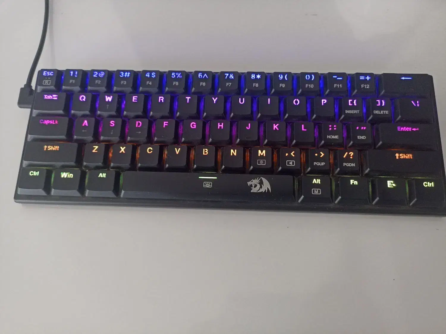 کیبورد گیمینگ ردراگون k614 ANIVIA|قطعات و لوازم جانبی رایانه|حبیب آباد, |دیوار