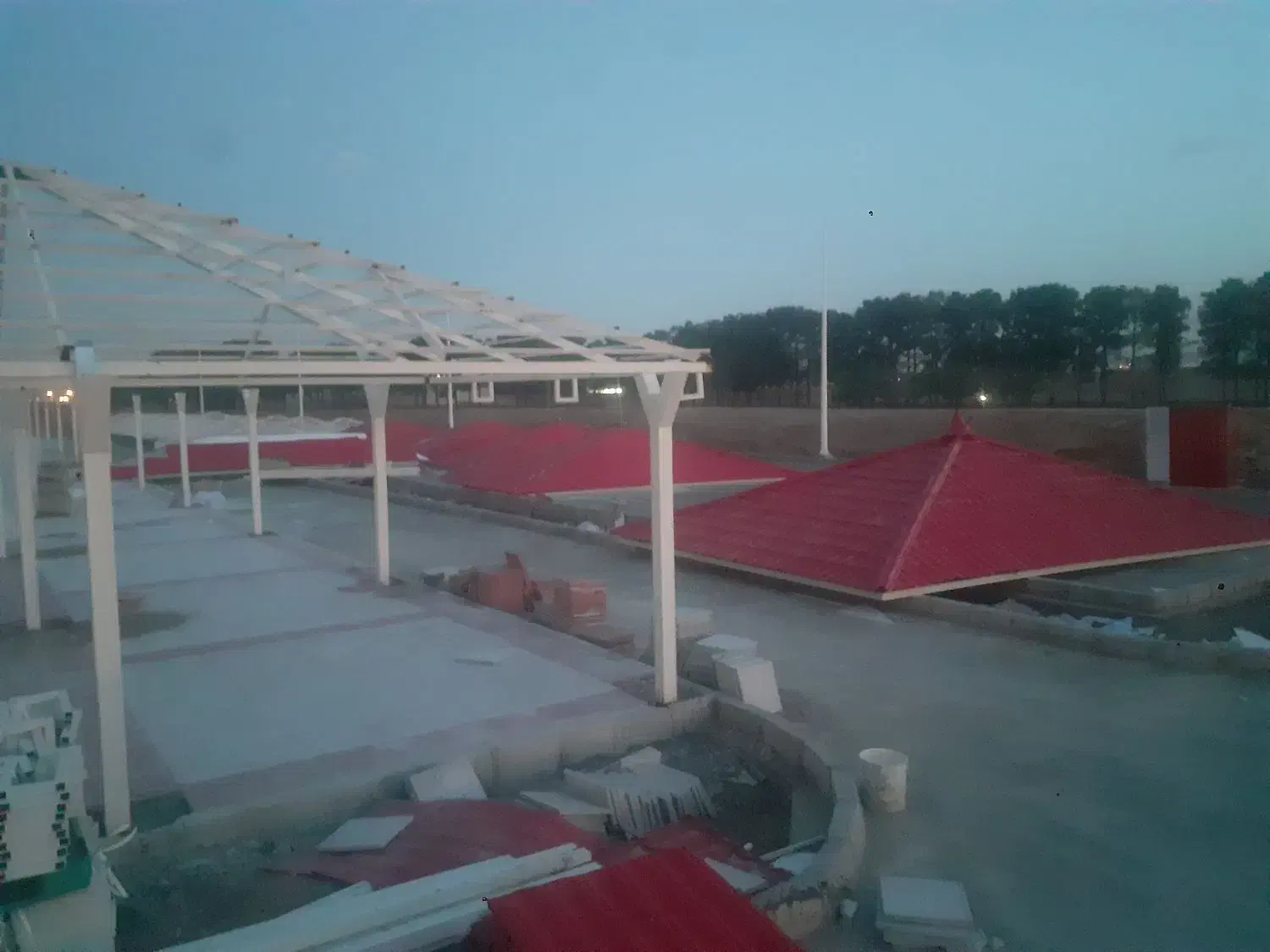 ساخت الاچیق سوله اسکلت فلزی|مصالح و تجهیزات ساختمان|شهرضا, |دیوار