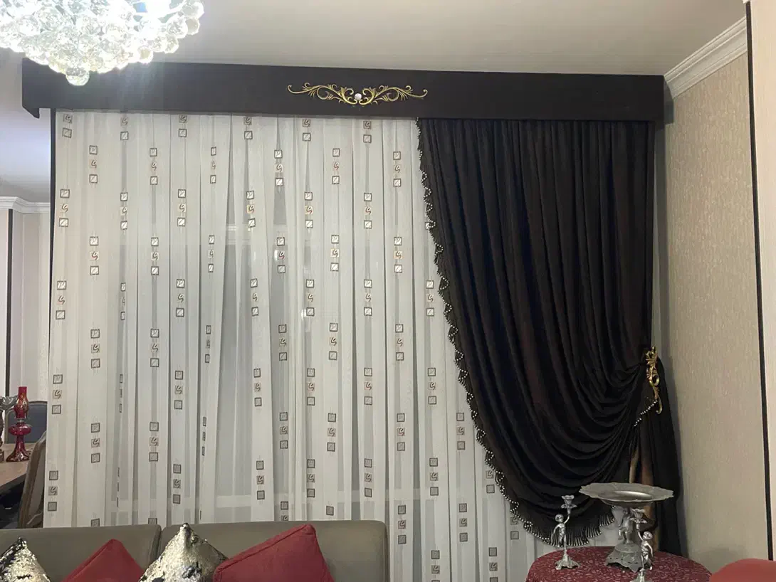 پرده|پرده، رانر، رومیزی|اصفهان, بهارستان|دیوار