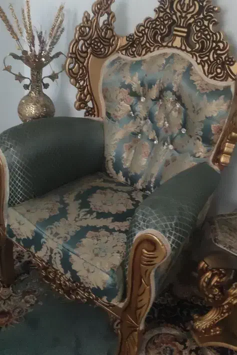 مبل سلطنتی|مبلمان خانگی و میز عسلی|گلپایگان, |دیوار