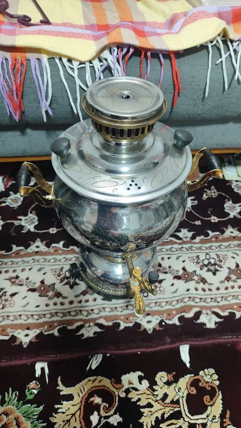 سماور دست دوم|سماور، چای‌ساز، قهوه‌ساز|کاشان, ولیعصر|دیوار