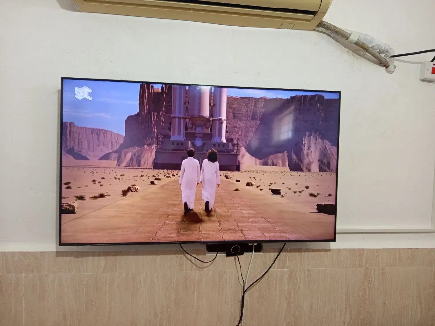 فروش تلویزیون 55سامسونگ|تلویزیون و پروژکتور|بندر گناوه, |دیوار