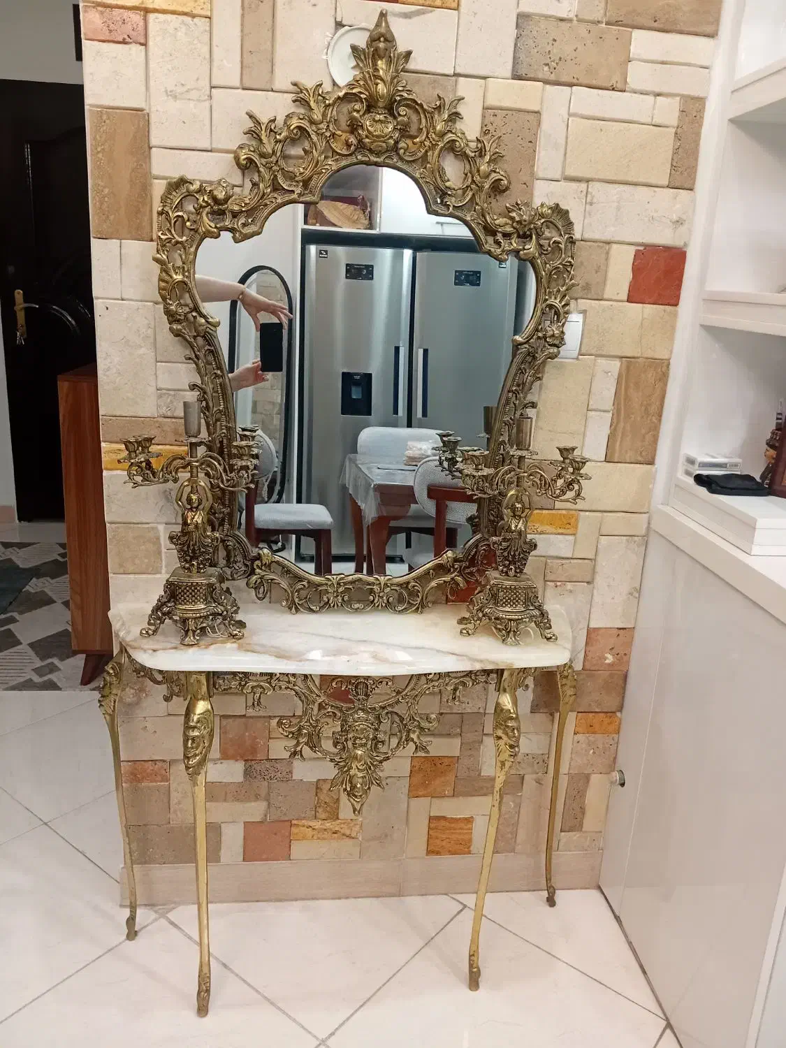 ایینه شمعدان وکنسول|آینه|تهران, هفده شهریور|دیوار