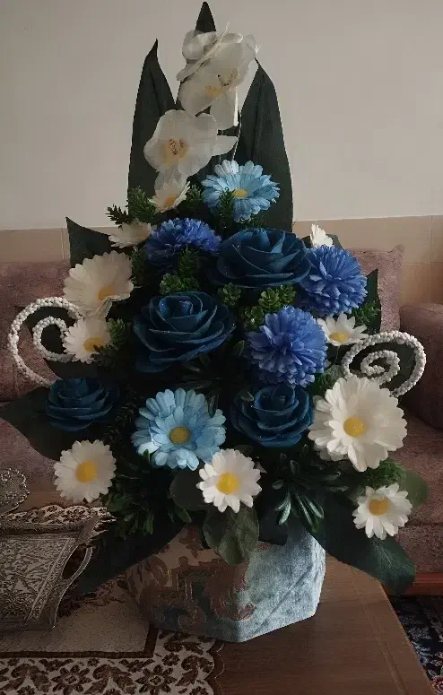 گل مصنوعی|گل مصنوعی|شیروان (خراسان), |دیوار