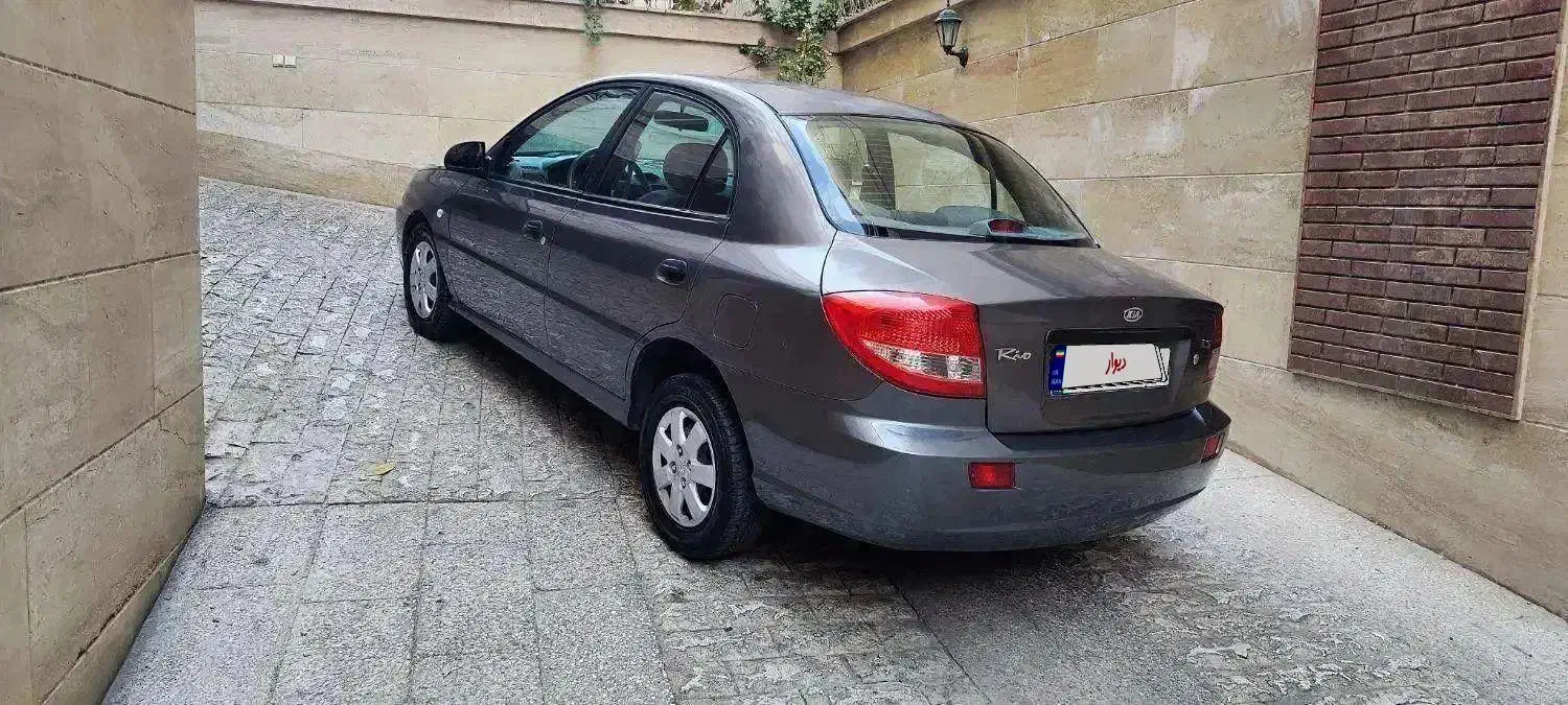 ریو مدل 89 بدون رنگ کم کار واقعی|خودرو سواری و وانت|تهران, سازمان برنامه شمالی|دیوار