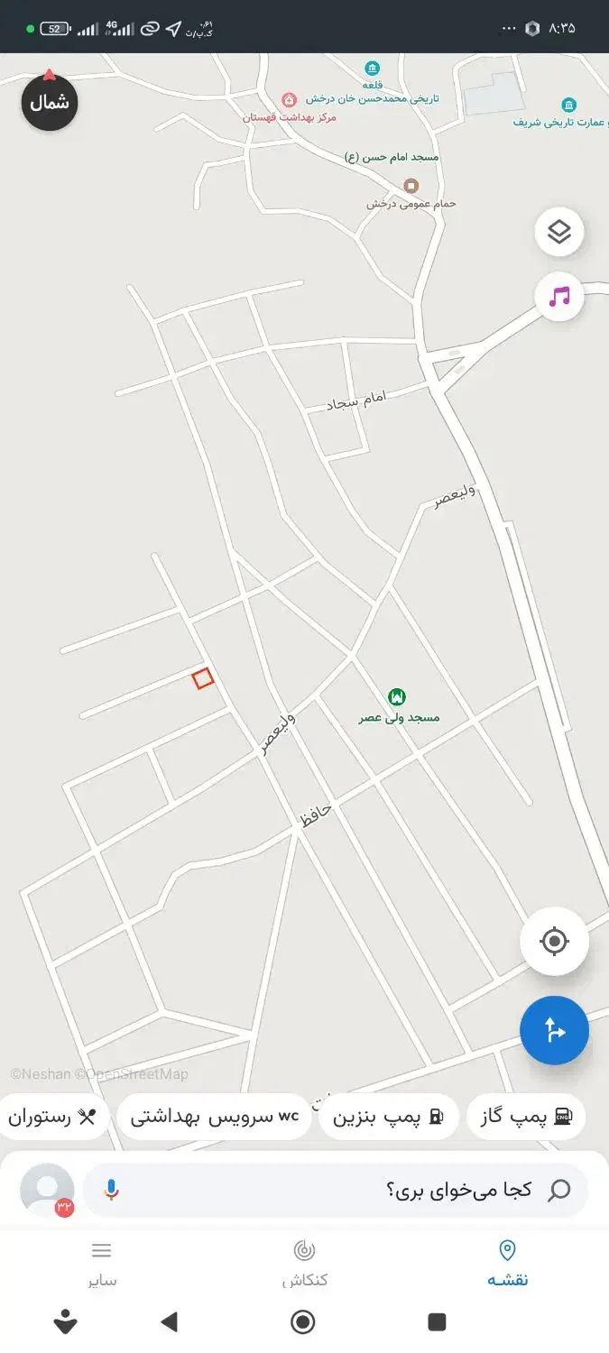 زمین مسکونی قهستان محله درخش|فروش زمین و ملک کلنگی|قهستان, |دیوار