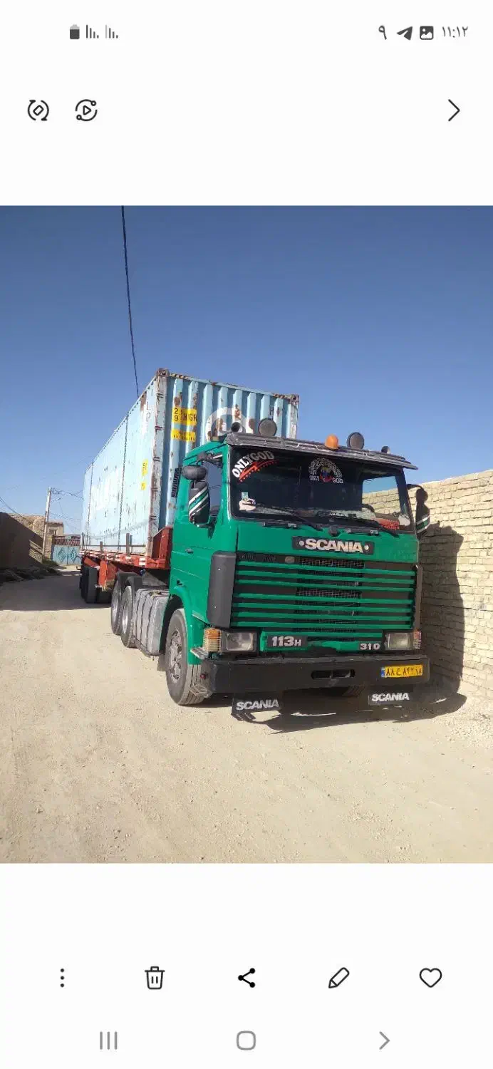 اسکانیا۱۱۳|خودرو سنگین|کبودرآهنگ, |دیوار