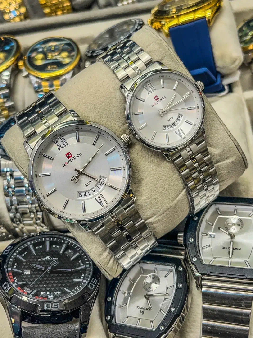 ساعت مچی ست مارک ناوی فورس اصلی/موتور ژاپنی|ساعت|مشهد, گاز|دیوار