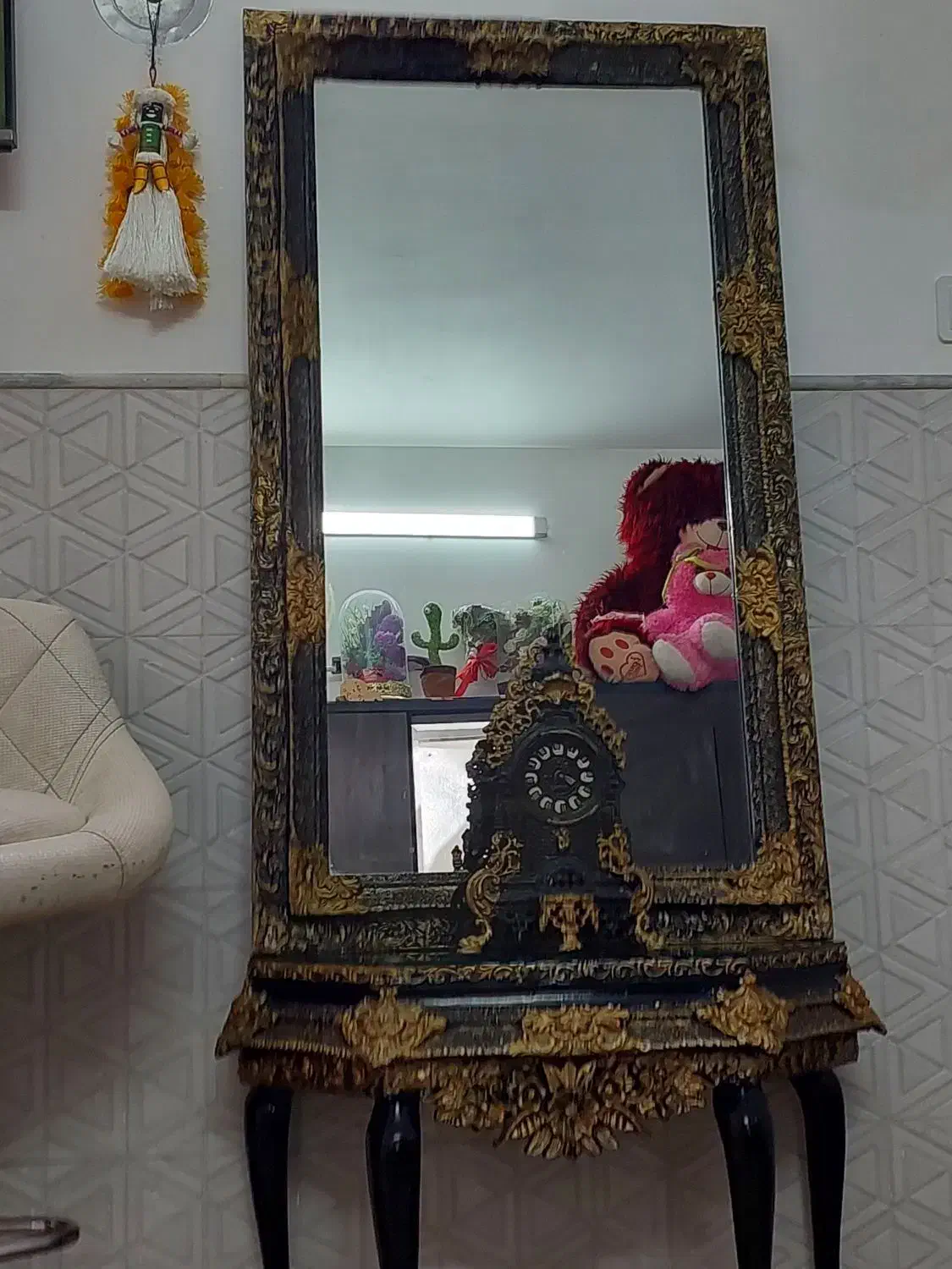 آیینه ومیز. جاکفشی|آینه|قم, زند آباد|دیوار