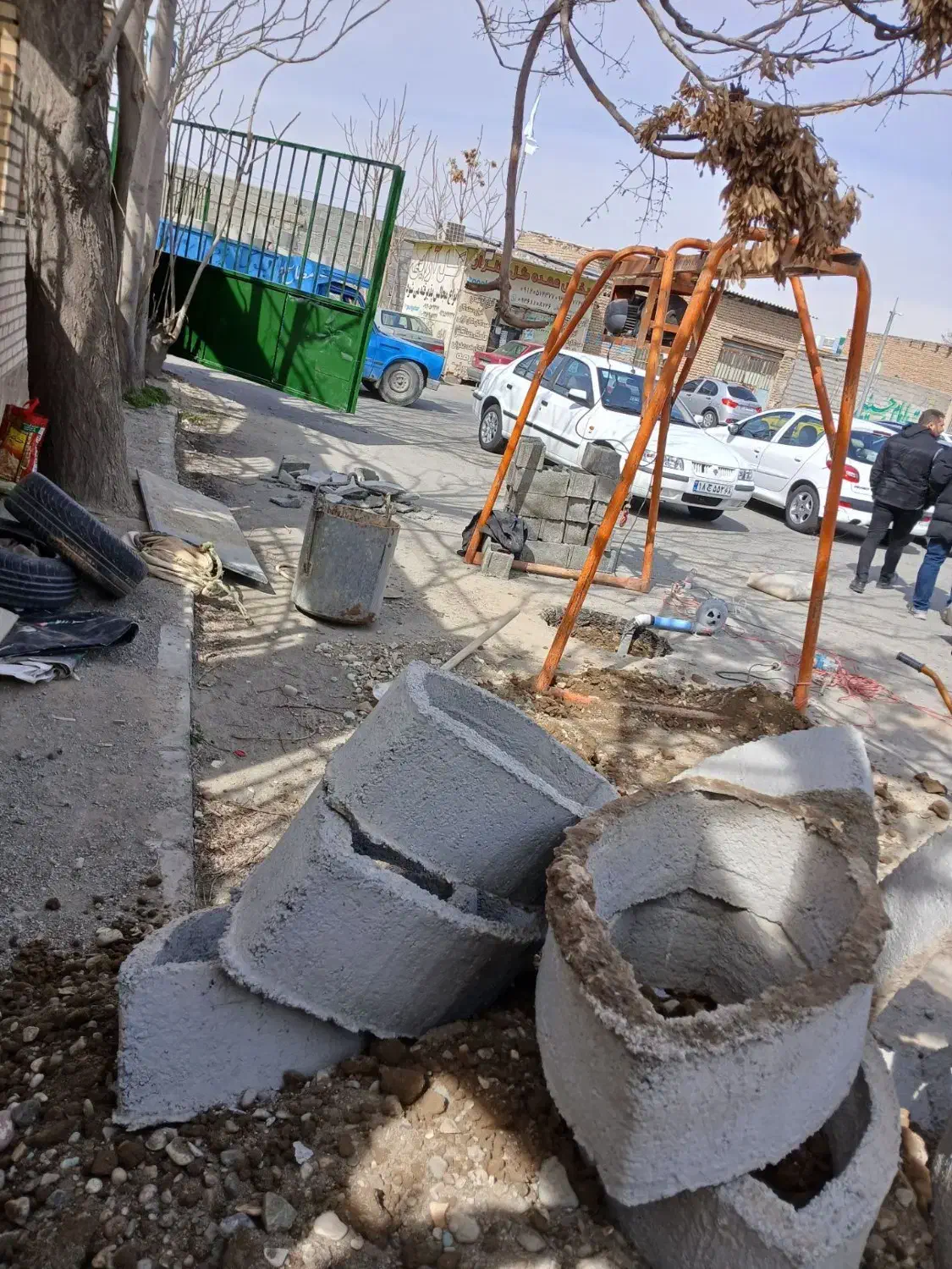 چاه کنی|خدمات پیشه و مهارت|مشکیندشت, |دیوار