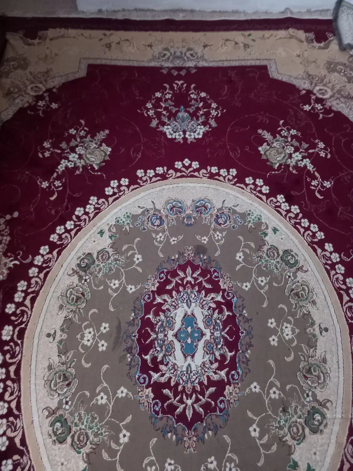 فرش ۱۲ متری ماشینی تمیز در حد نو|فرش|ملارد, |دیوار