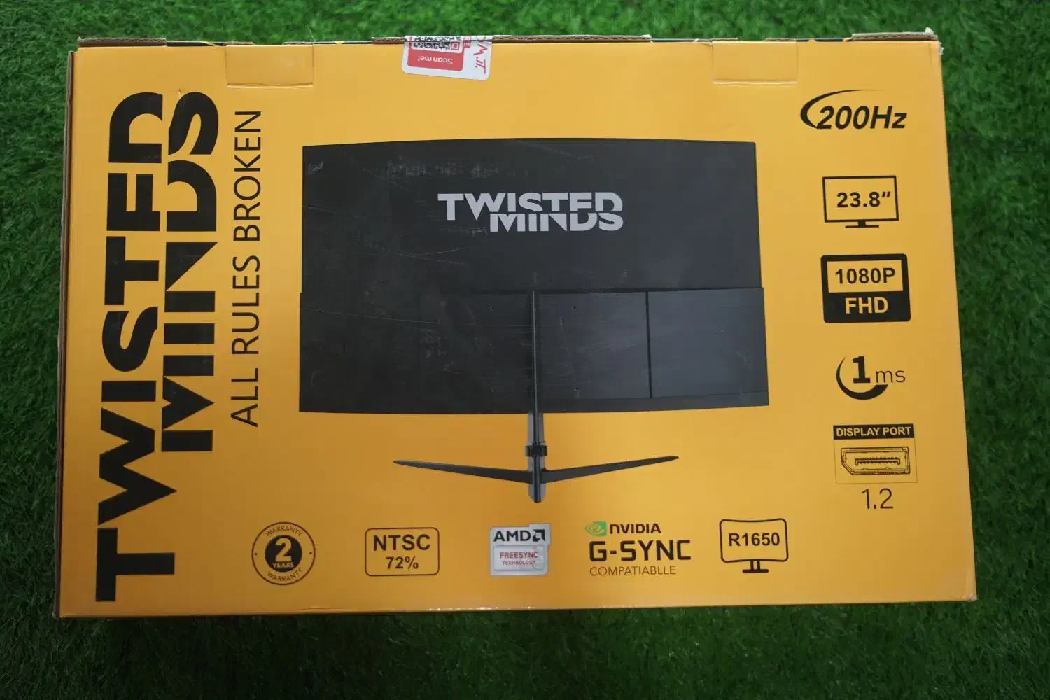 مانیتور گیمینگ twisted 200hz|قطعات و لوازم جانبی رایانه|نقده, |دیوار