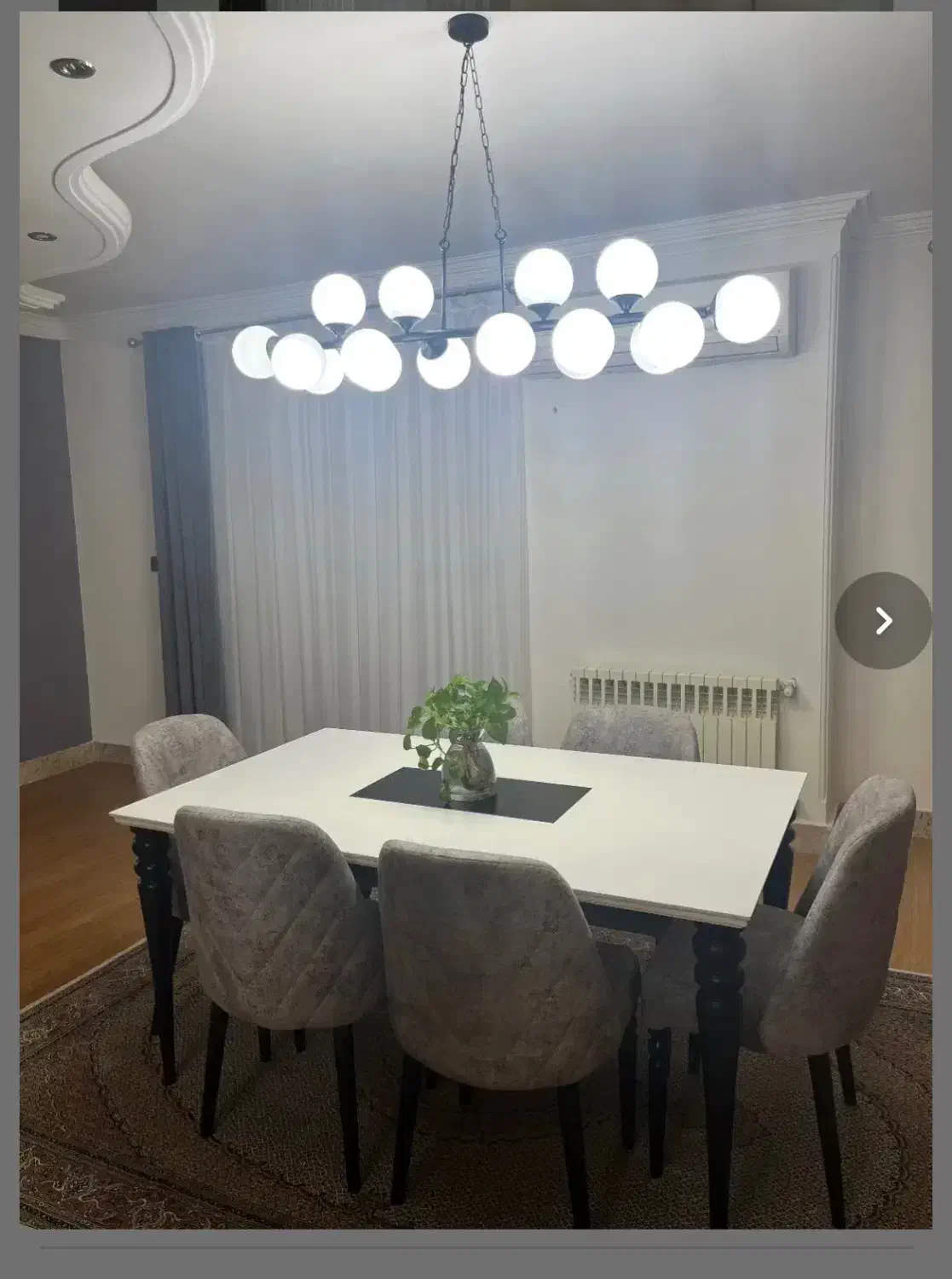 لوستر خطی مولکولی|لوستر و چراغ آویز|مشکین‌دشت, |دیوار