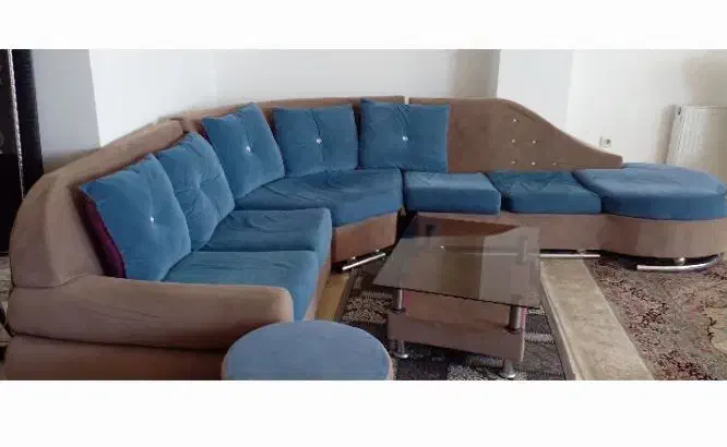 مبل هفت نفره مدل L|مبلمان خانگی و میز عسلی|سنندج, |دیوار