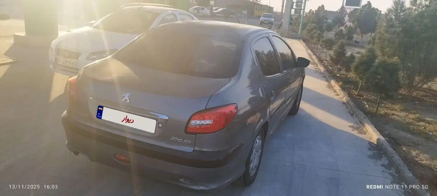 206sd آریان tu5|خودرو سواری و وانت|فردیس, نیروگاه برق|دیوار