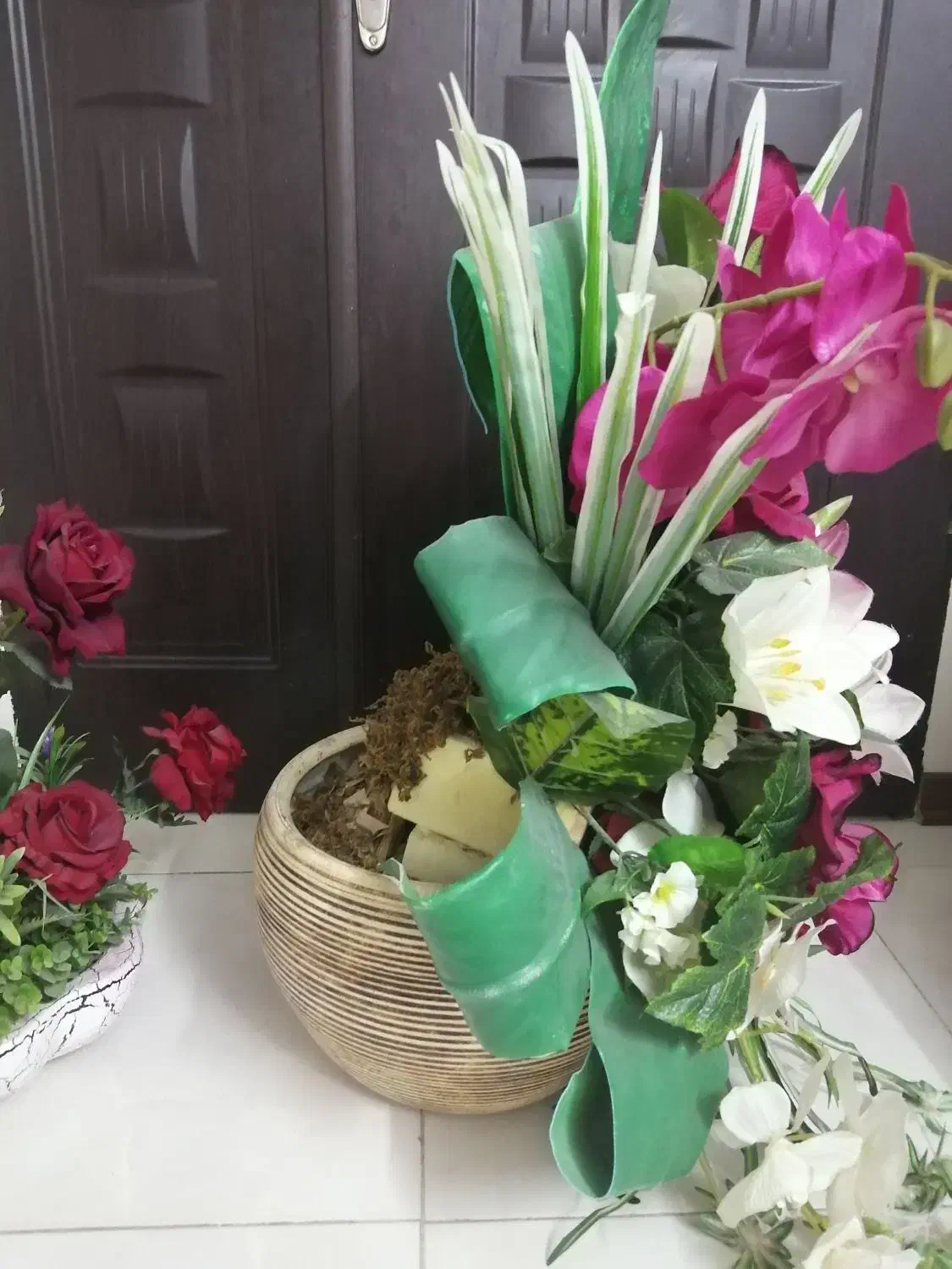 گلهای زیبا و درحد نو فقط 500|گل مصنوعی|مشهد, نوید|دیوار