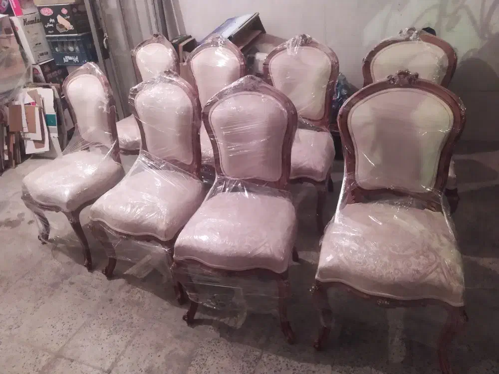 میز غذا خوری هشت نفره نو|میز و صندلی غذاخوری|ملایر, |دیوار