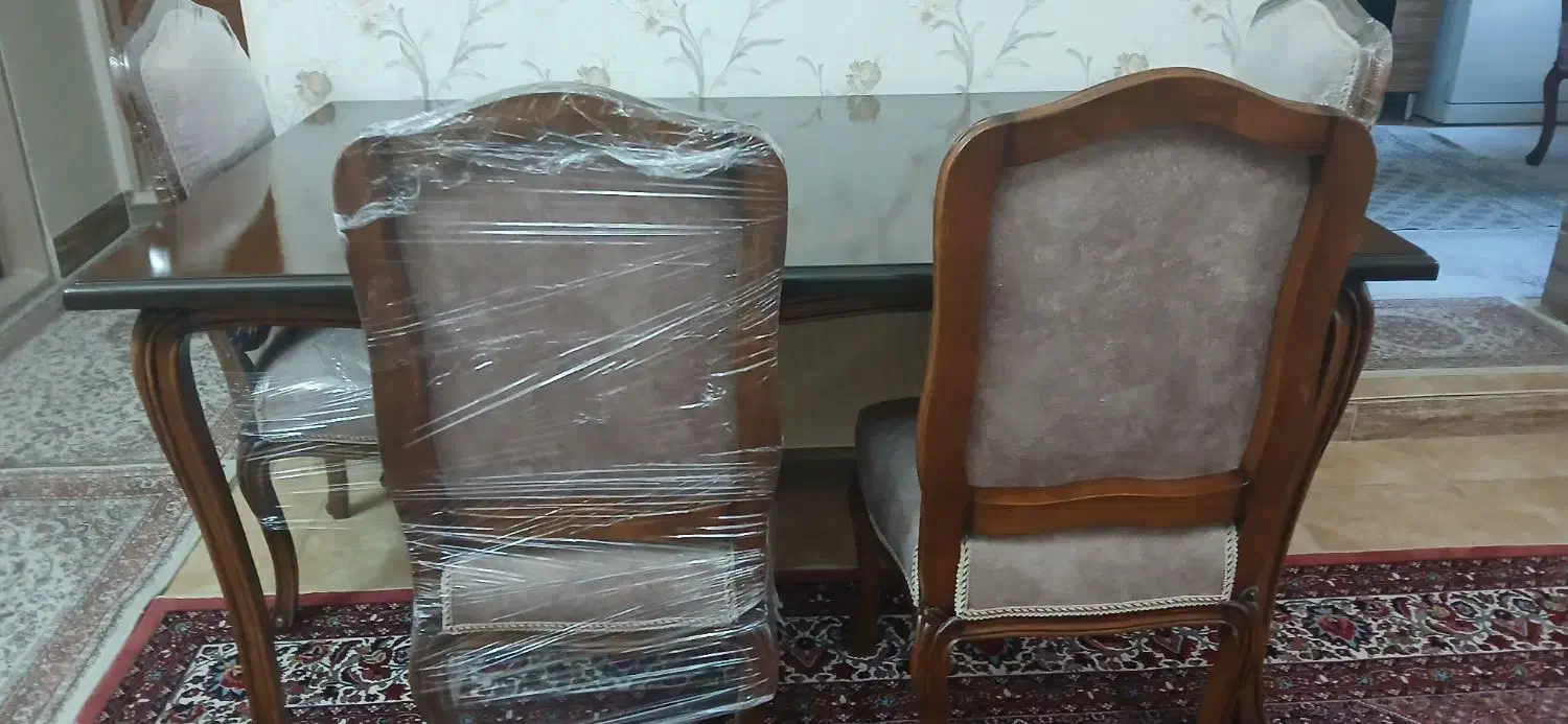 میز‌غذا ‌خوری‌۶‌نفری|میز و صندلی غذاخوری|زنجان, |دیوار