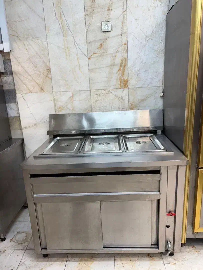 تاپینگ گرم ۳ لگنه استیل سالم|کافی‌شاپ و رستوران|تهران, یوسف‌آباد|دیوار