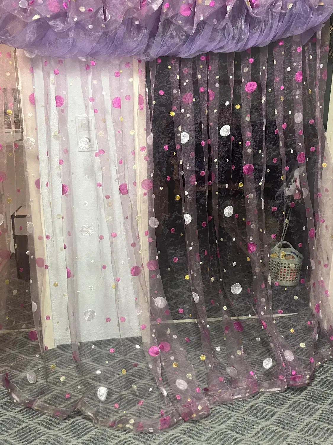 پرده توری زیبا|پرده، رانر، رومیزی|پاکدشت, پاکدشت (مامازند)|دیوار