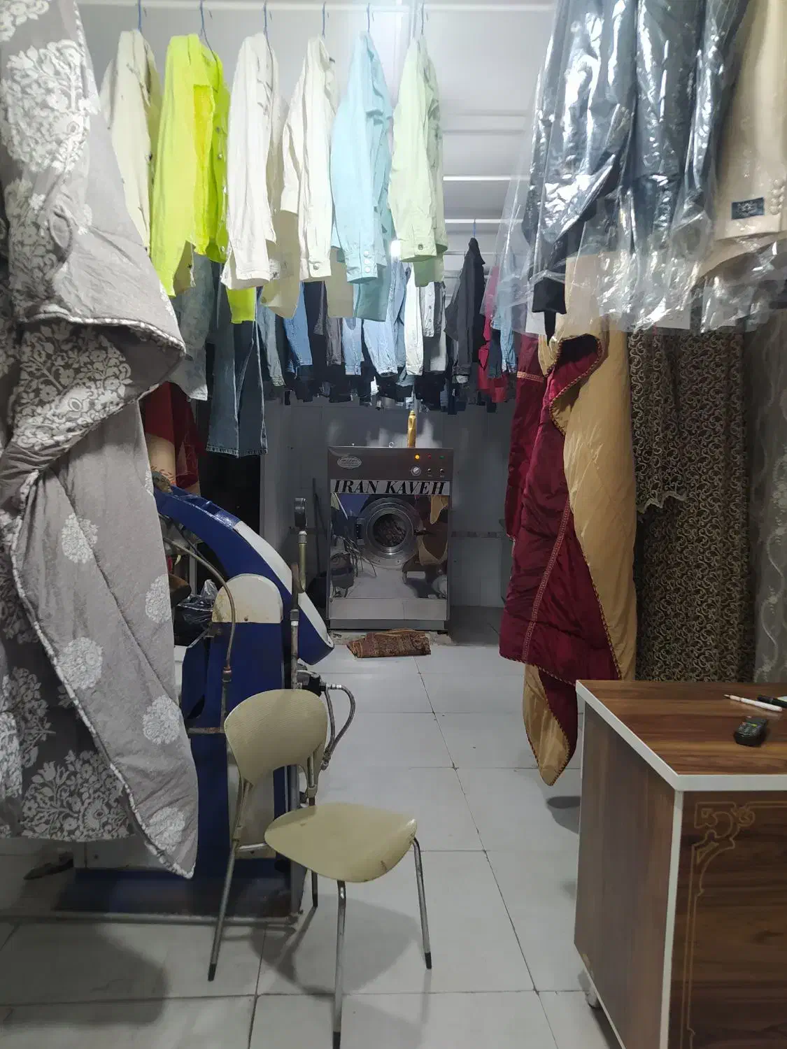 خشکشویی و پتوشویی رخت|خدمات نظافت|کرج, باغستان|دیوار