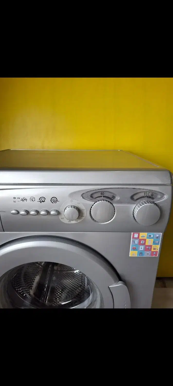 ماشین لباسشویی کنوود ۷کیلوی نقره‌ای باضمانت نانه|ماشین لباسشویی و خشک‌کن لباس|چهاردانگه (تهران), |دیوار