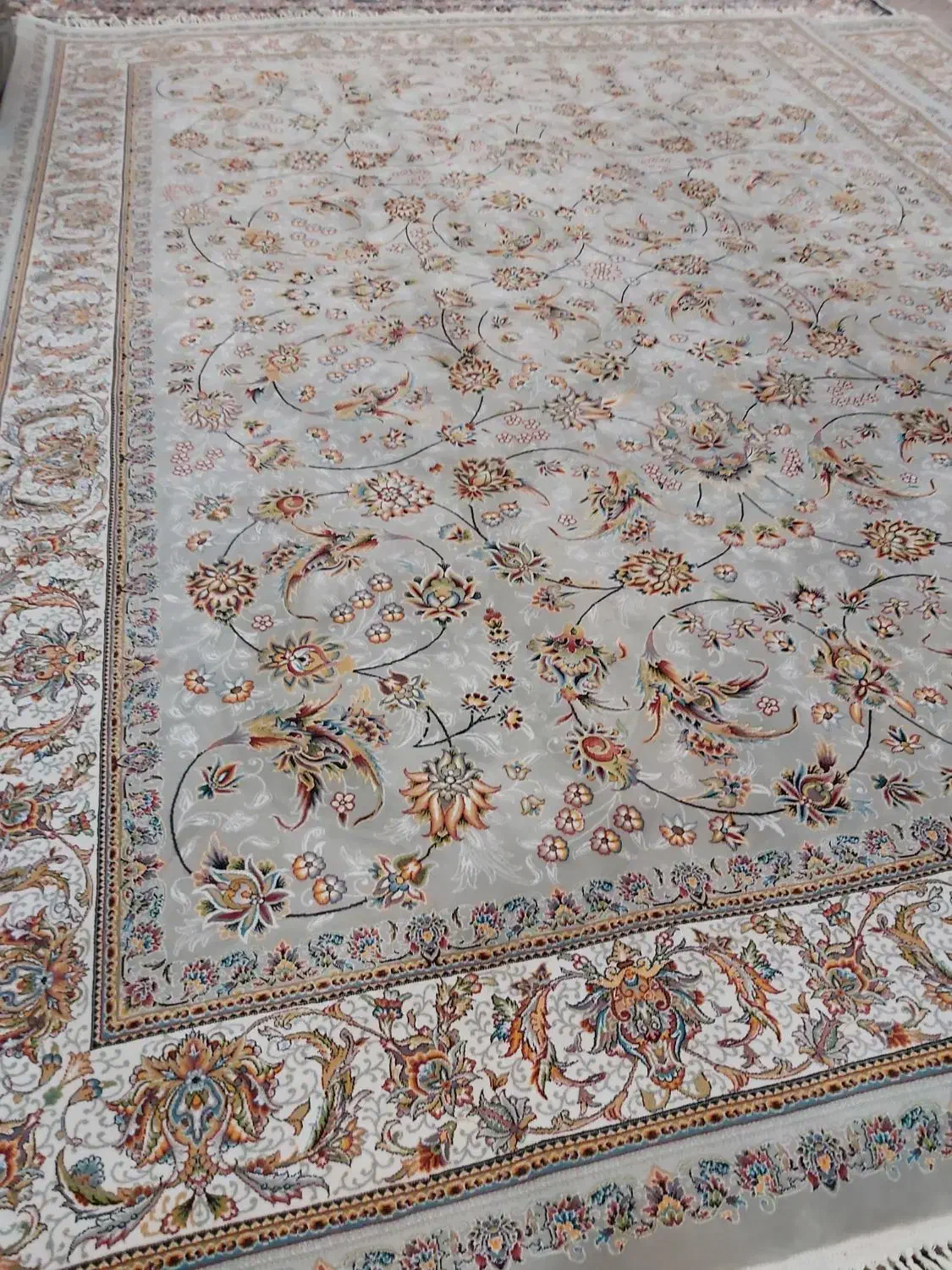 دوتافرش ۱۲متری ۷۰۰شانه تراکم ۲۵۵۰تمام نخ|فرش|کرج, گلشهر|دیوار