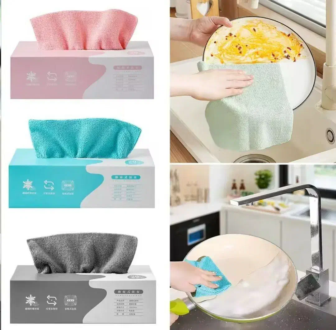 دستمال جعبه ای میکروفایبر آشپزخانه|سفره، حوله، دستمال آشپزخانه|تهران, نازیآباد|دیوار