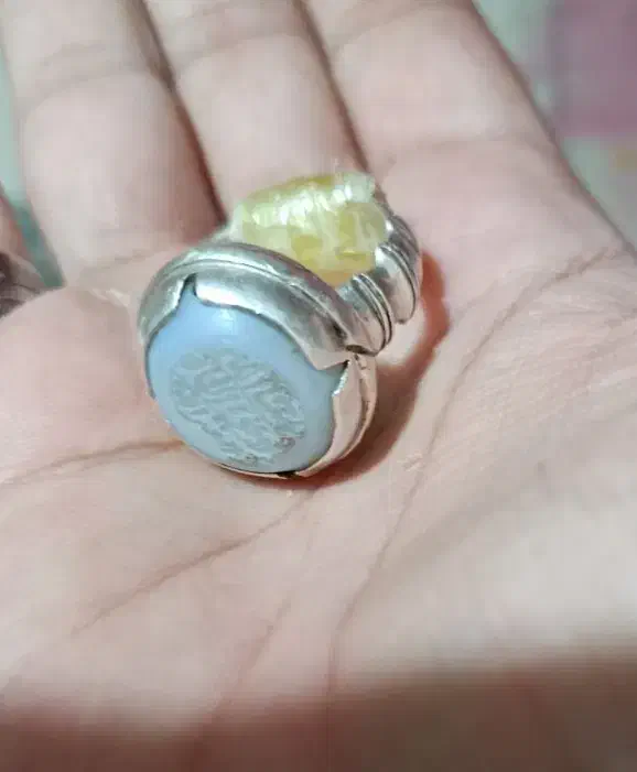 انگشترنقره‌عقیق‌‌ابی‌یاکبودیمنی‌‌بشرط‌،دراهواز|جواهرات|باوی, |دیوار