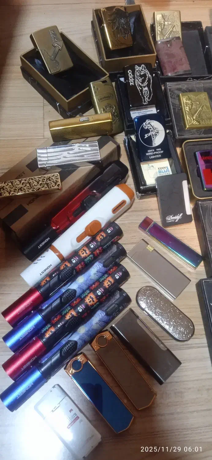 فروش انواع فندکهایه زیپو وخریدانواع فندک‌های|کلکسیون و سرگرمی|تبریز, |دیوار