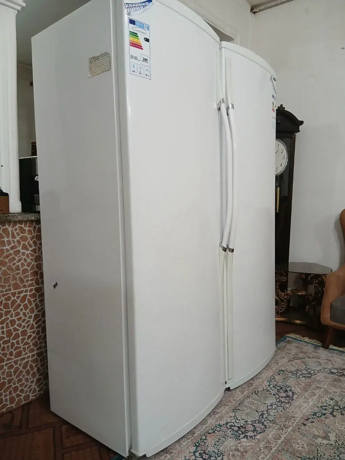 یخچال فریزر دوقلو الکترواستیل|یخچال و فریزر|مشهد, نوید|دیوار